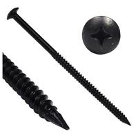 #14 X 7" Permaseal Deck Screw, Truss Head, Phillips, w/Drill Point, Black Coated